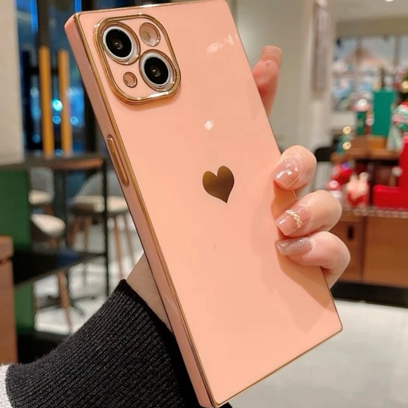 Heart Pattern Phone Case - Picture 2 of 3